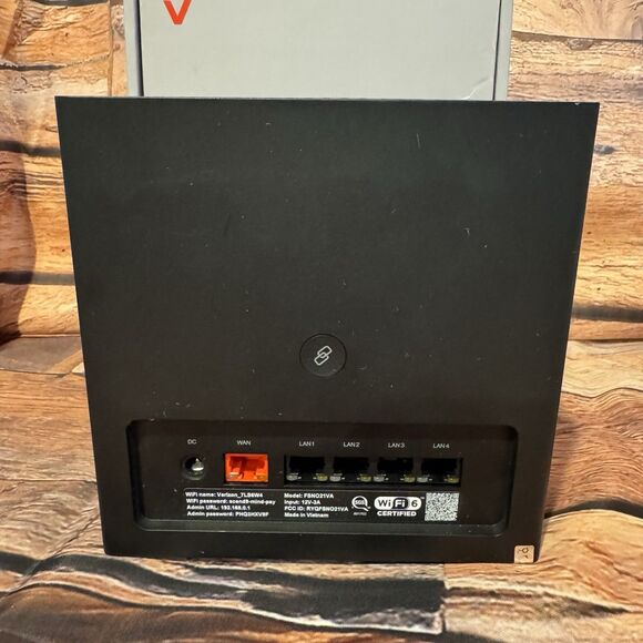 Verizon Business Internet Gateway Router Black 5G, 4G LTE, WiFi 6 - FSNO21VA - Picture 3 of 14